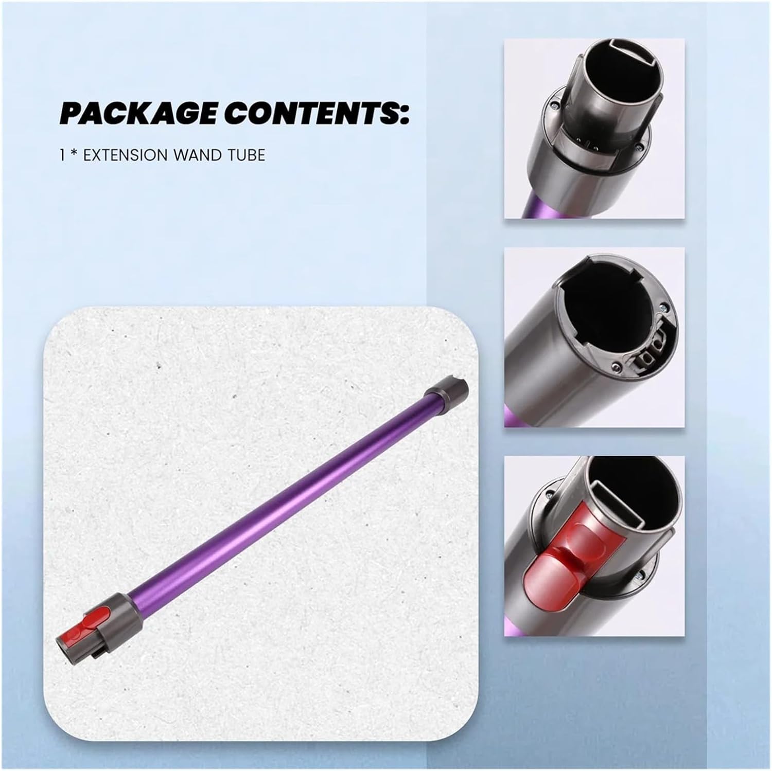 Quick Release Extension Wand Tube for Dyson V7 V8 V10 V11