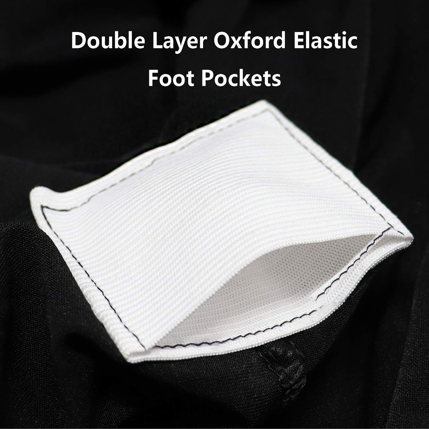 RELIANCER 2 Pack 4FT Rectangular Spandex Table Cover