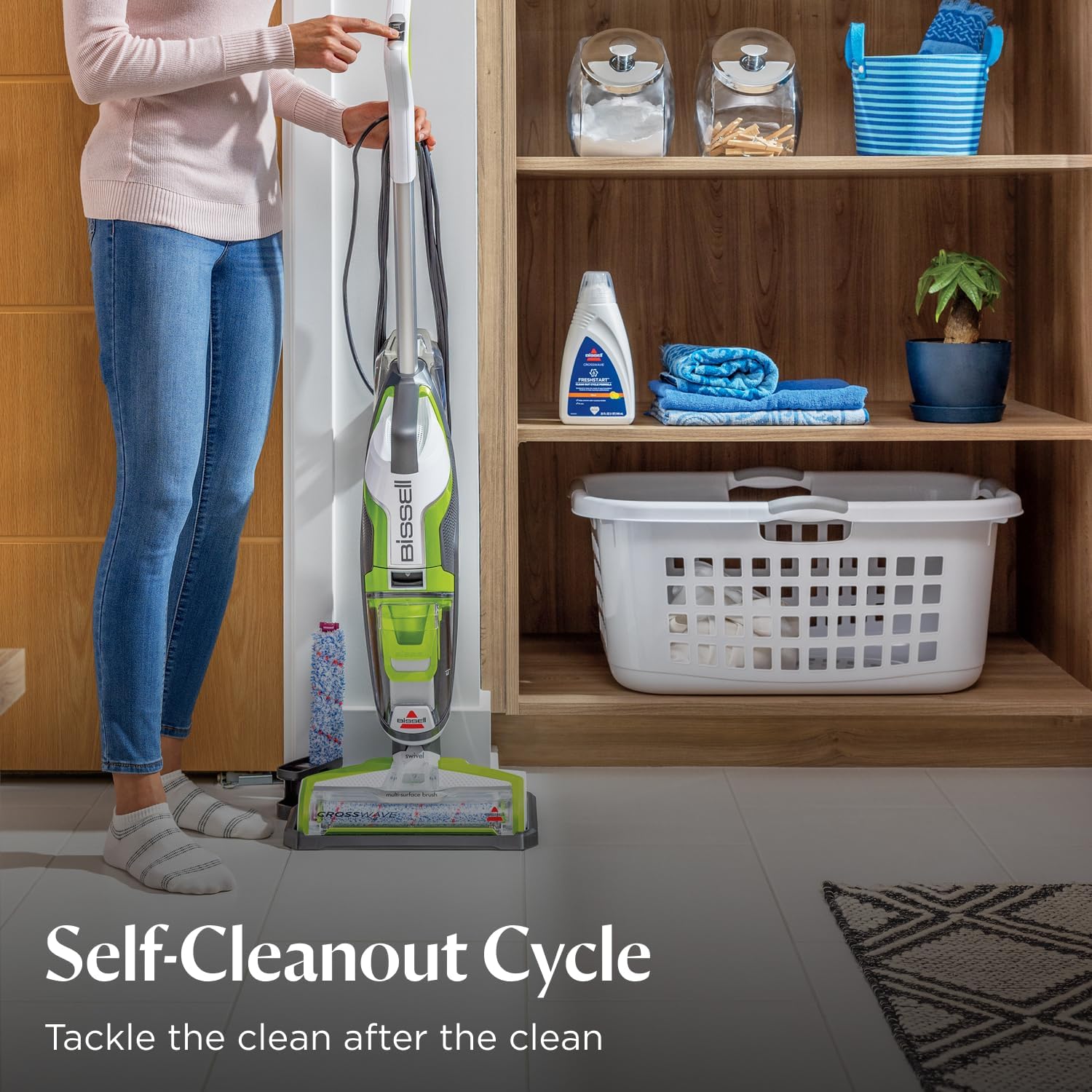 Bissell Crosswave Turbo Vacuum Mop Wet Dry Combo