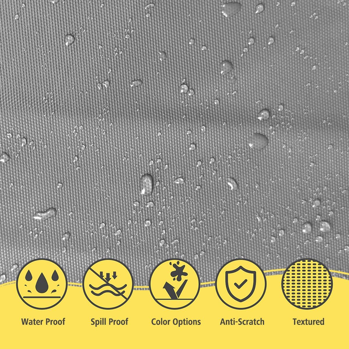 Plastic Silver Tablecloths 3 Pack for Parties and Events