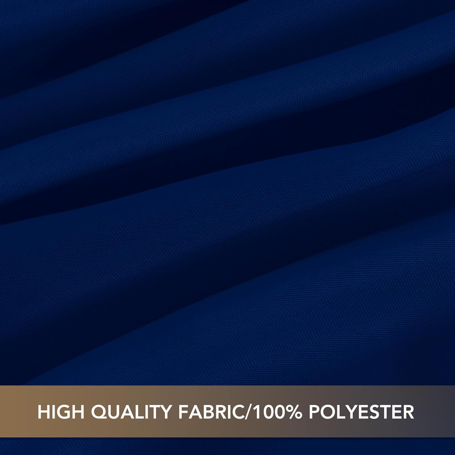 Sancua Navy Blue Tablecloths for 8 Foot Rectangle Tables 6 Pack