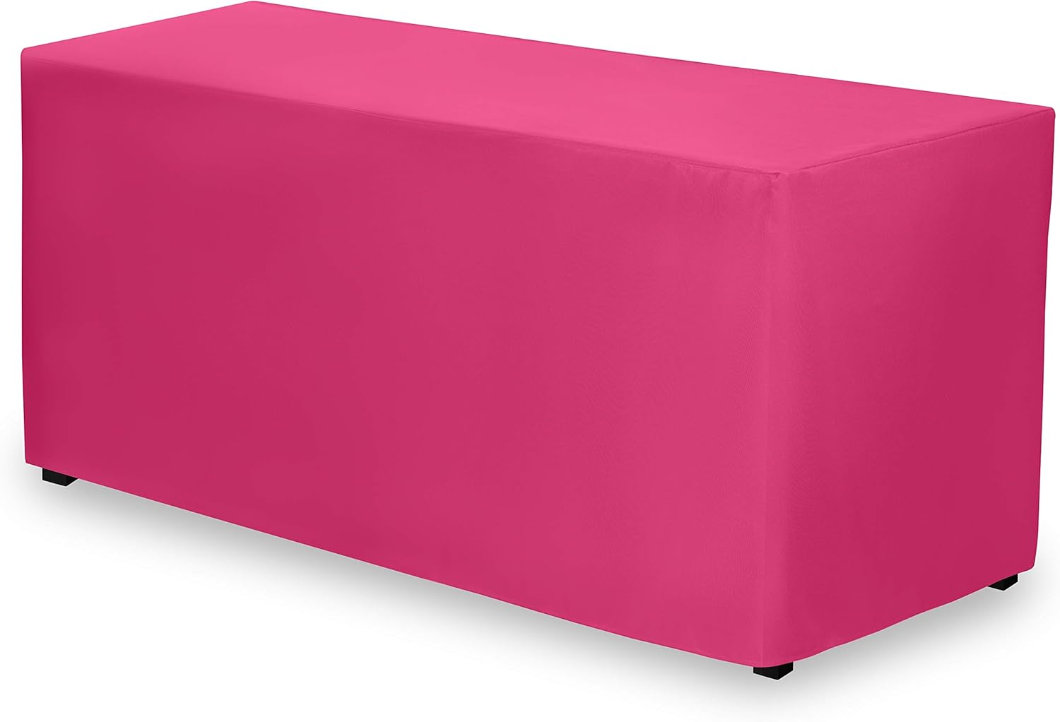 Gee Di Moda Fuchsia Tablecloth - 72x30 Inch for 6 Ft Rectangular Table
