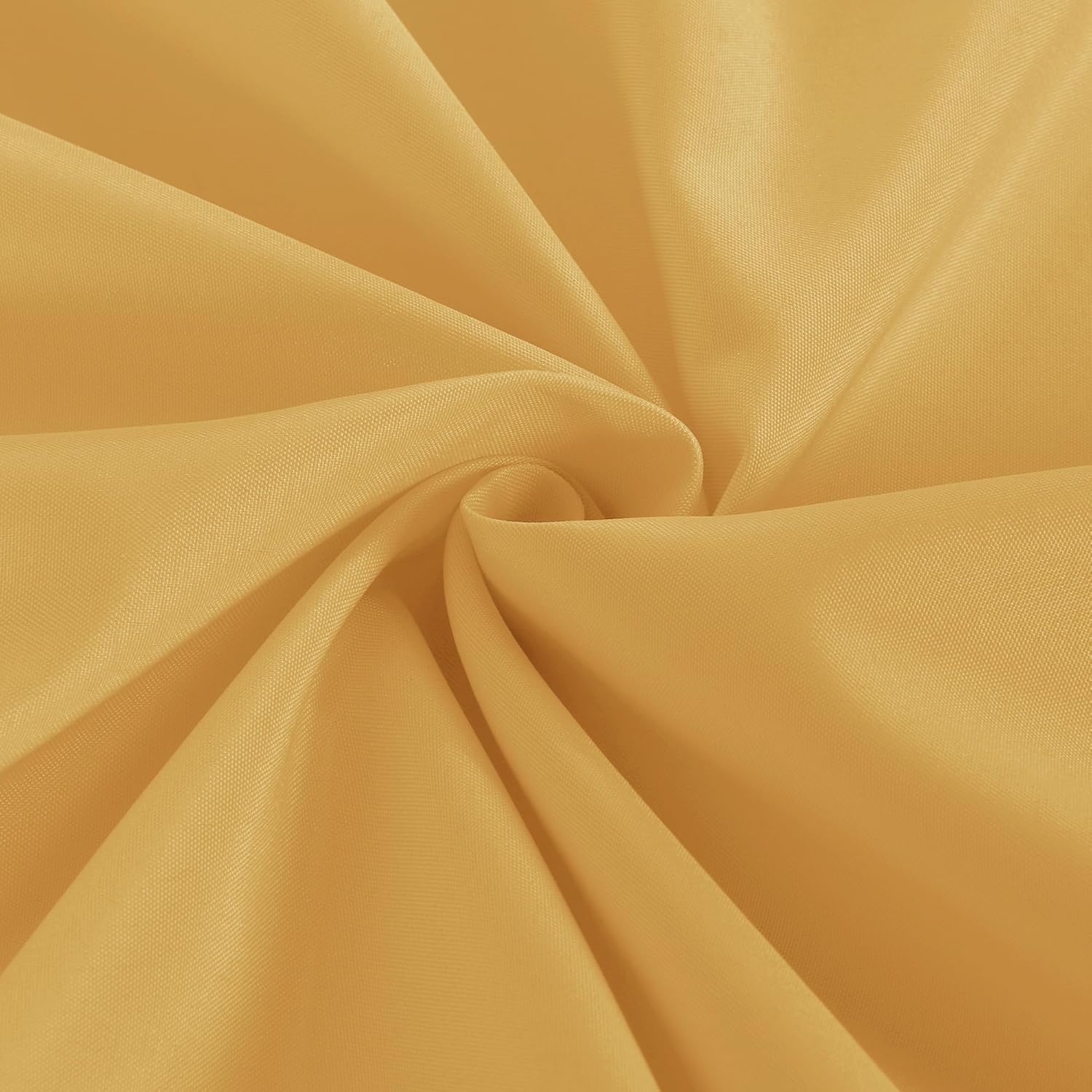 Obstal 2 Pack Tablecloths for 4 Foot Rectangular Tables - Water Resistant Gold