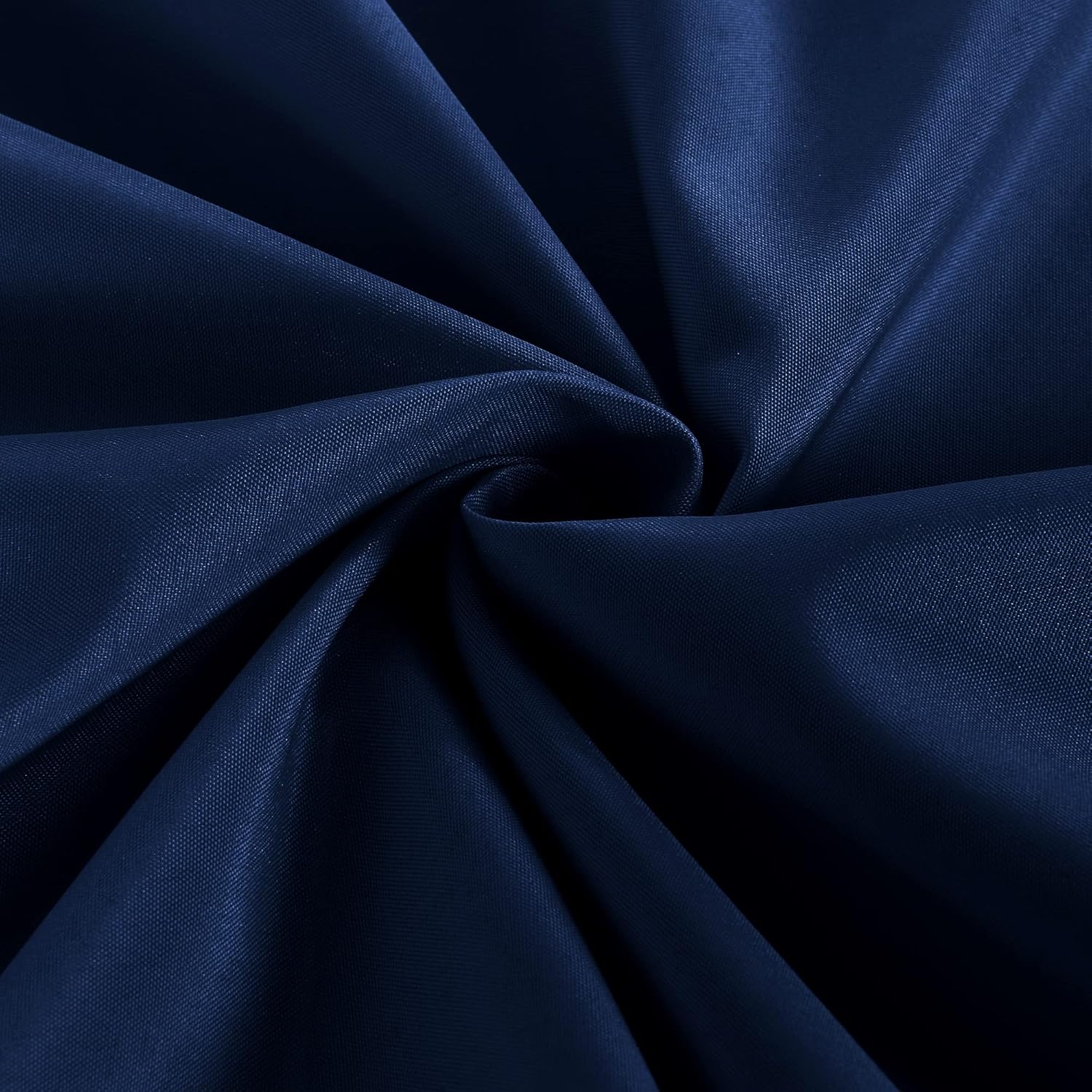 Obstal 2 Pack Water Resistant Tablecloths for 4 Foot Rectangular Tables - Navy