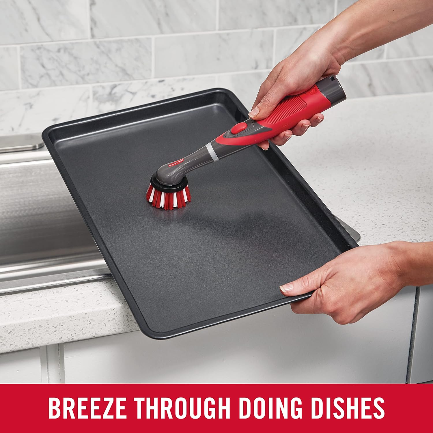 Rubbermaid Reveal Power Scrubber 18-Piece Kit