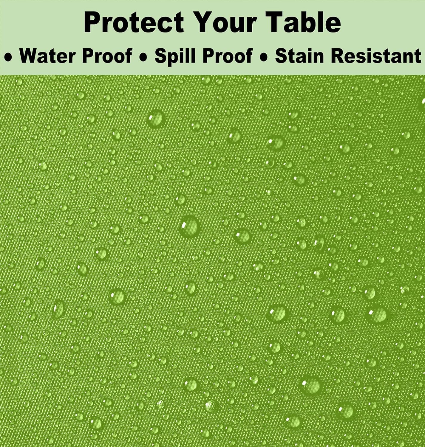Lime Green Plastic Tablecloths 3 Pack for Party Events