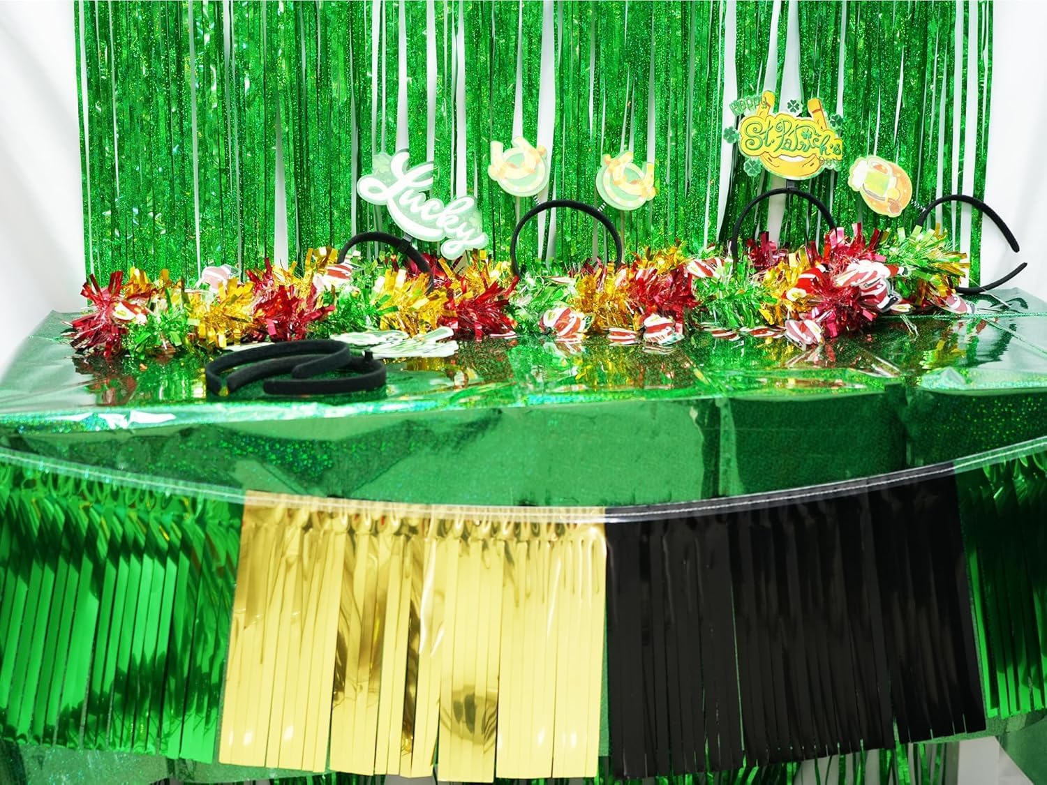 GREATRIL Green Table Cover 54 x 108 - 2 Packs