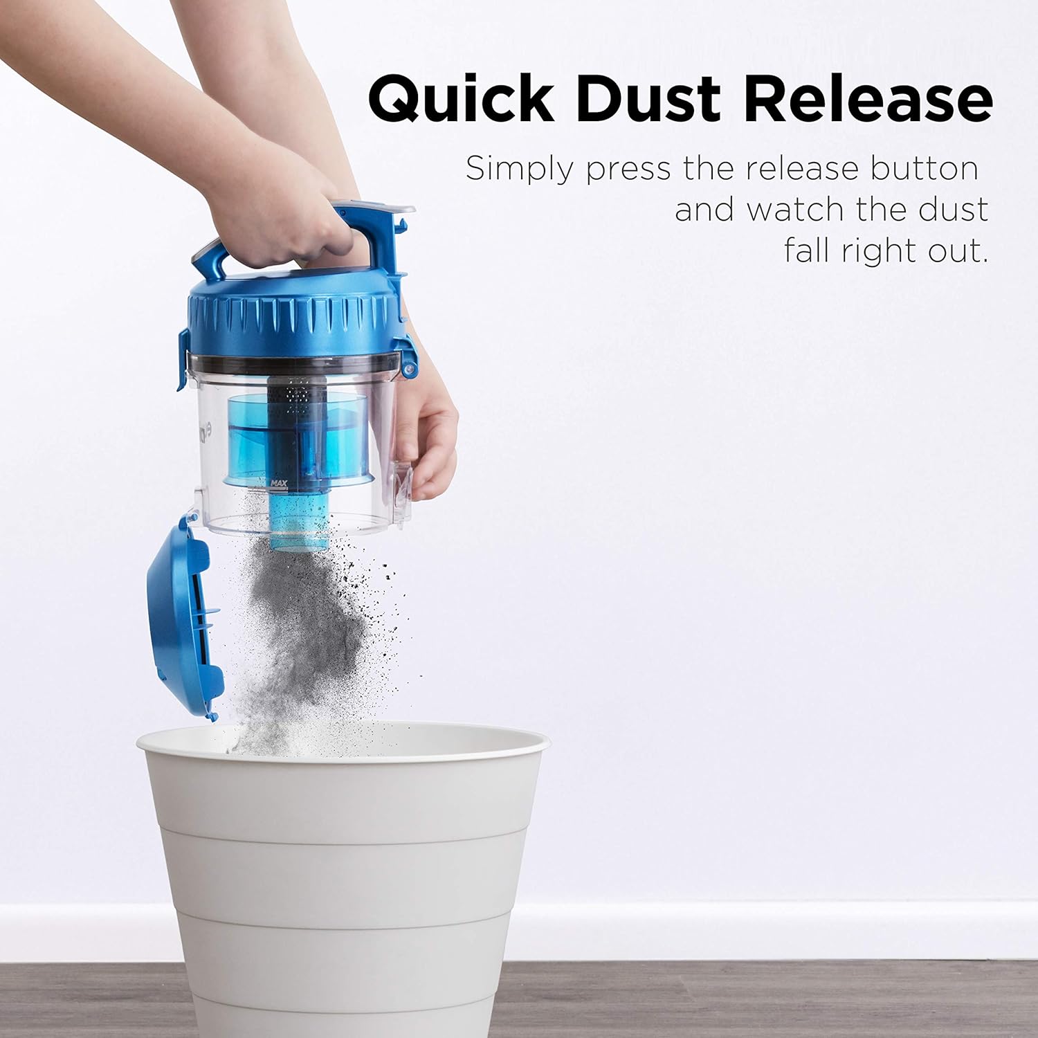 Eureka WhirlWind 25L Bagless Canister Vacuum Cleaner Blue