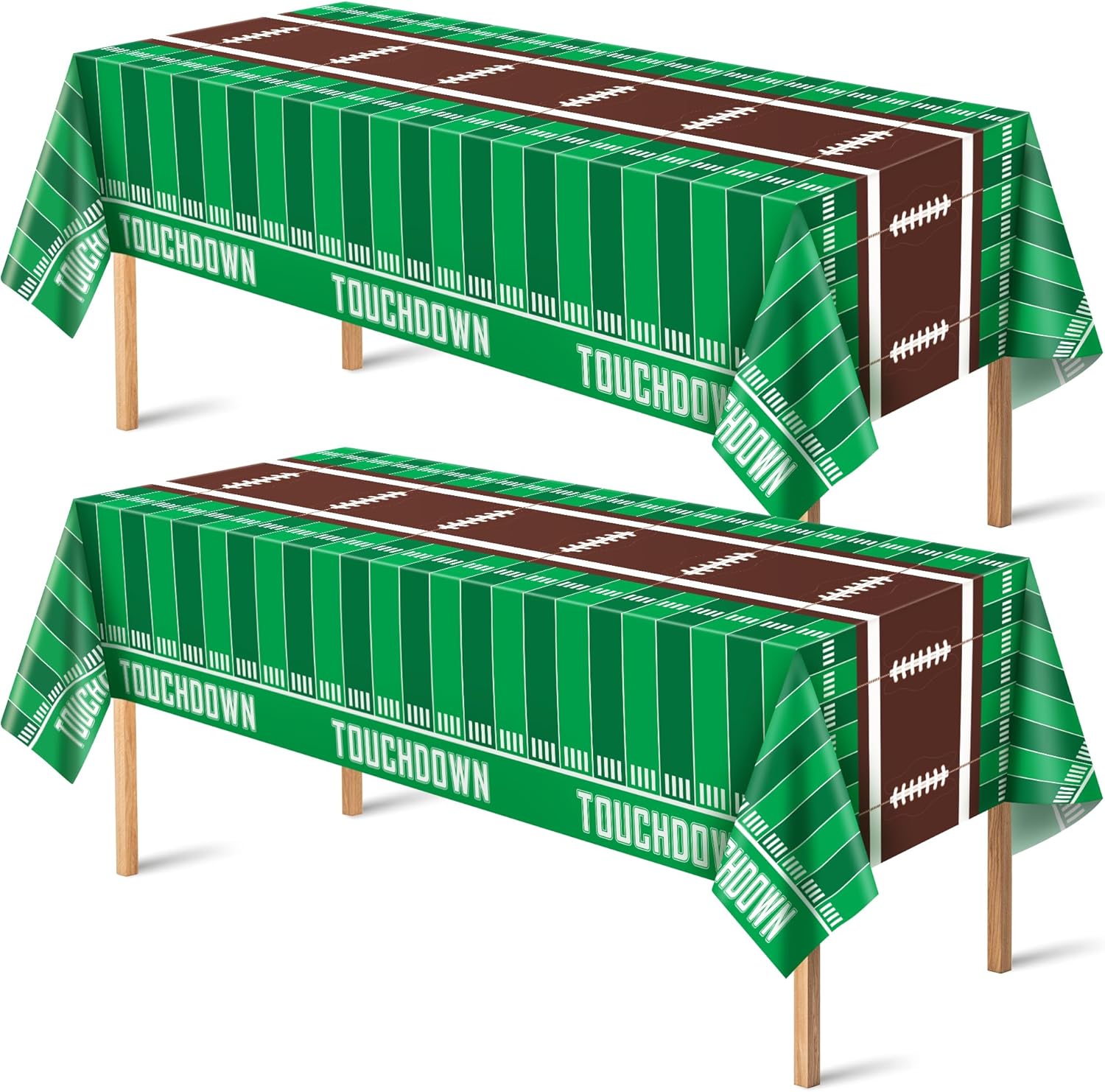 OHOME 2 Pack Superbowl Party Tablecloths 2026