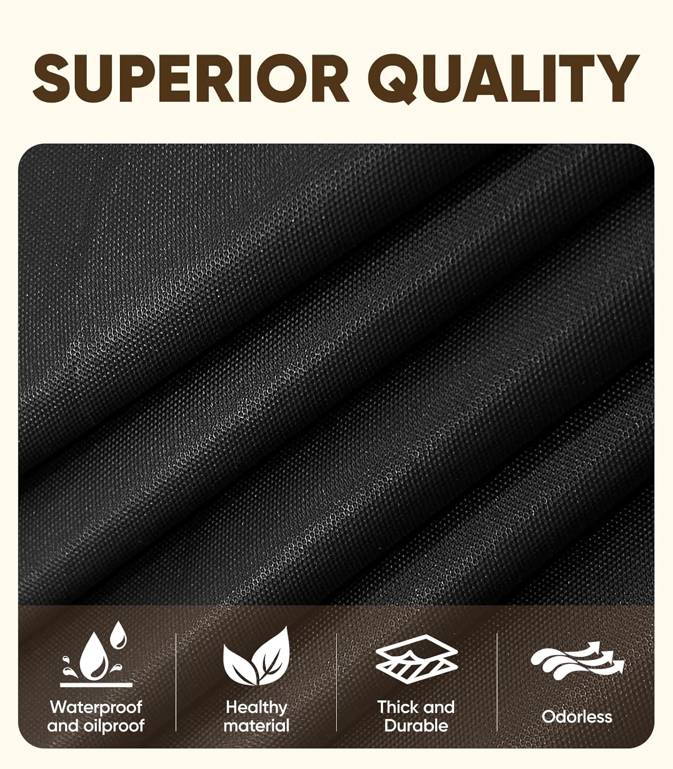 Layiexre Black Disposable Table Cloth 2-Pack