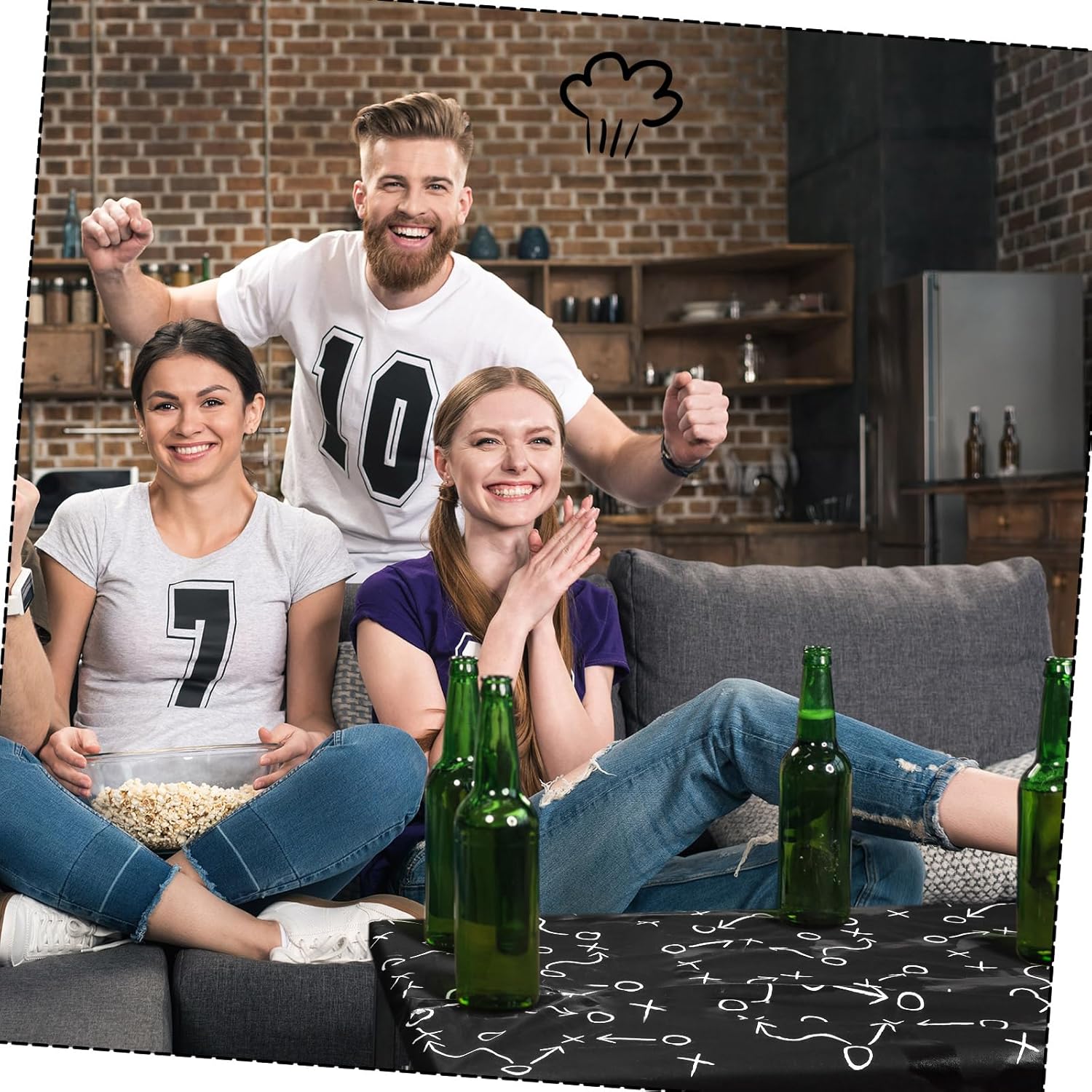 Oudain Football Table Cover for 6 Ft Table