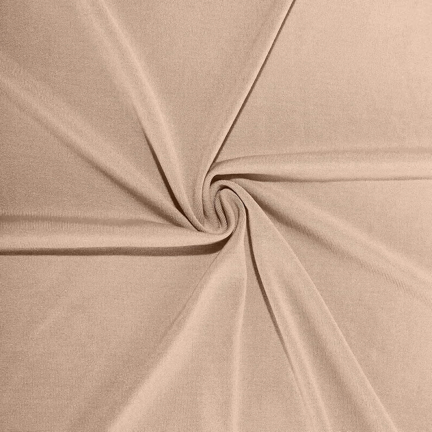 Balsa Circle 36-Inch Nude Cocktail Spandex Tablecloth