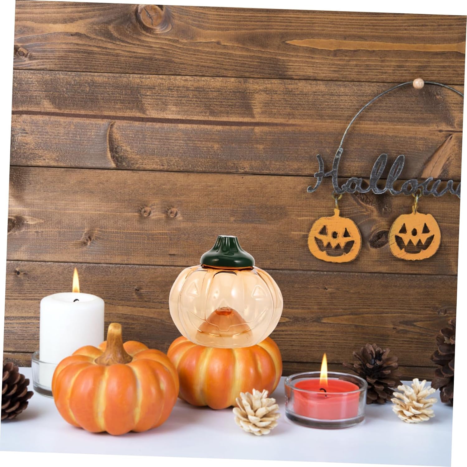 4pcs Halloween Pumpkin Buckets for Candy Storage