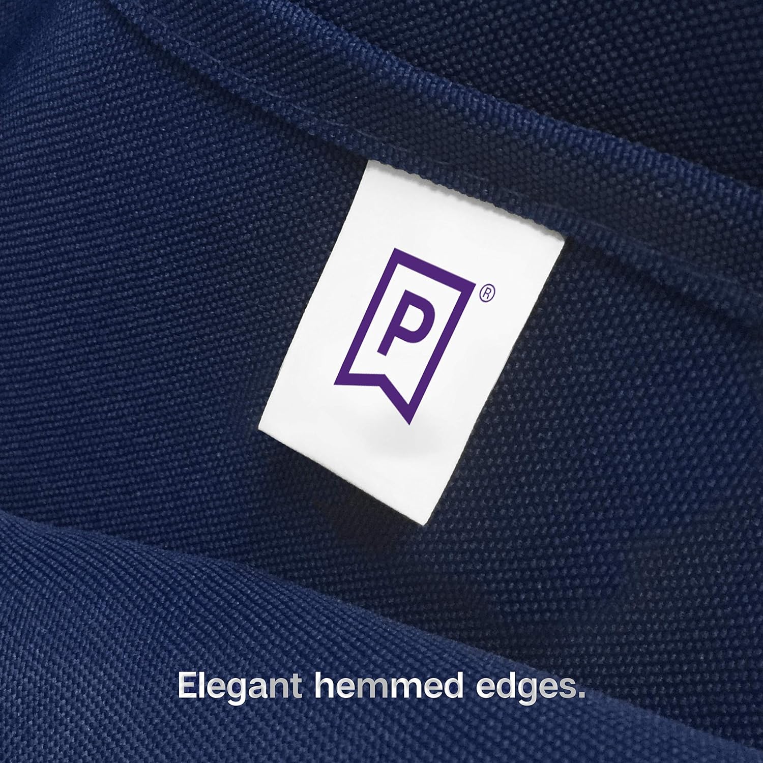 Gee Di Moda Fitted Tablecloth - 72 x 30 Inch Navy Blue for 6 Ft Rectangle Table