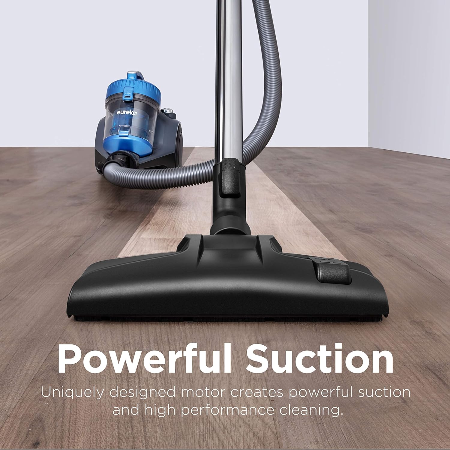 Eureka WhirlWind 25L Bagless Canister Vacuum Cleaner Blue