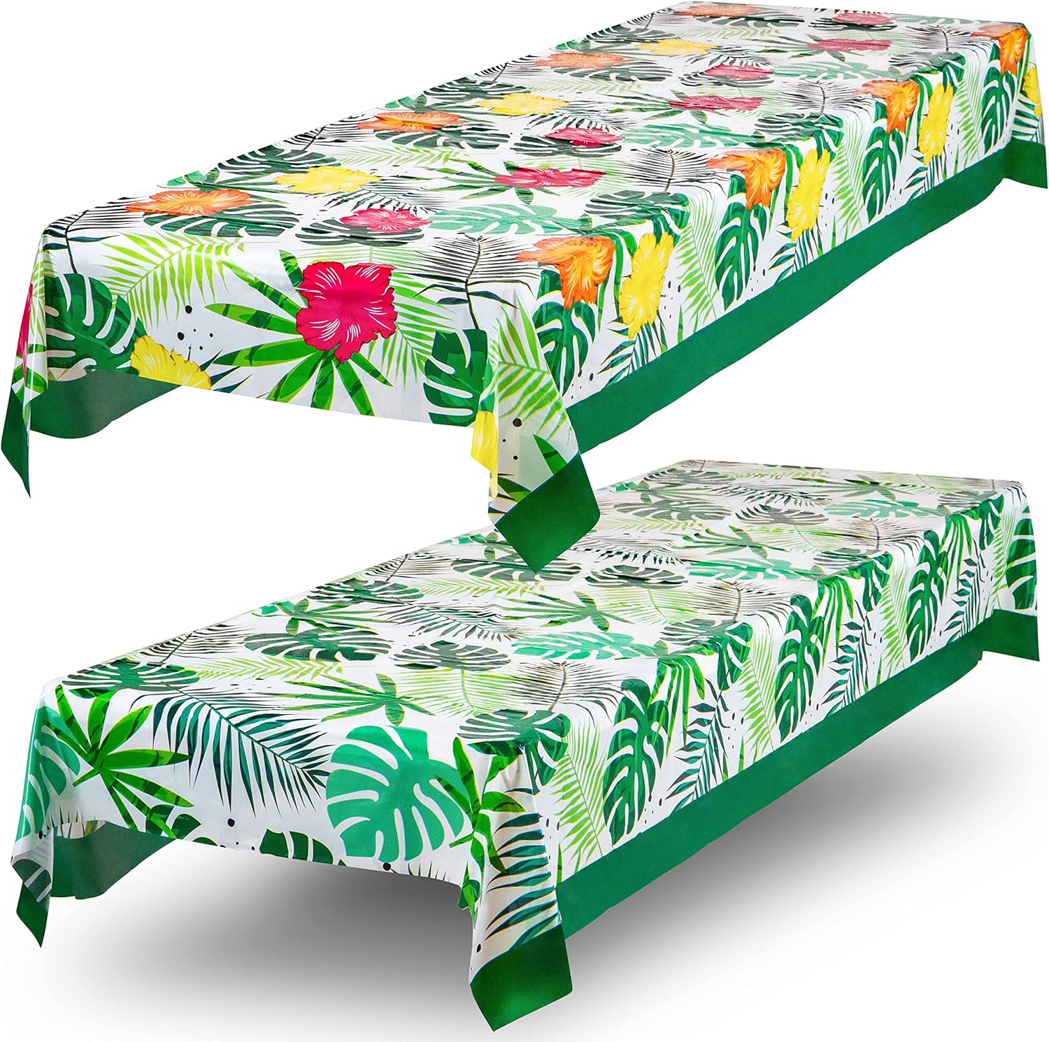 ROYAL BLUEBONNET Luau Tablecloth Set of 2