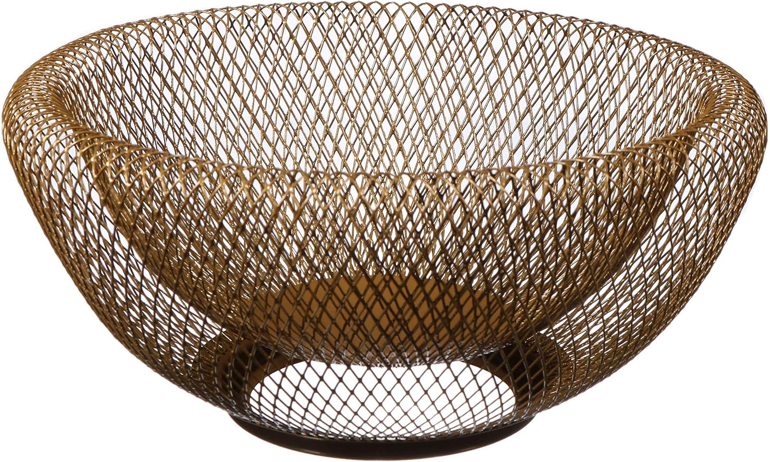 Cq Acrylic Fruit Basket Gold Kitchen Storage