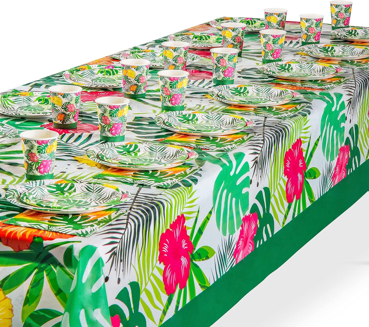 ROYAL BLUEBONNET Luau Tablecloth Set of 2