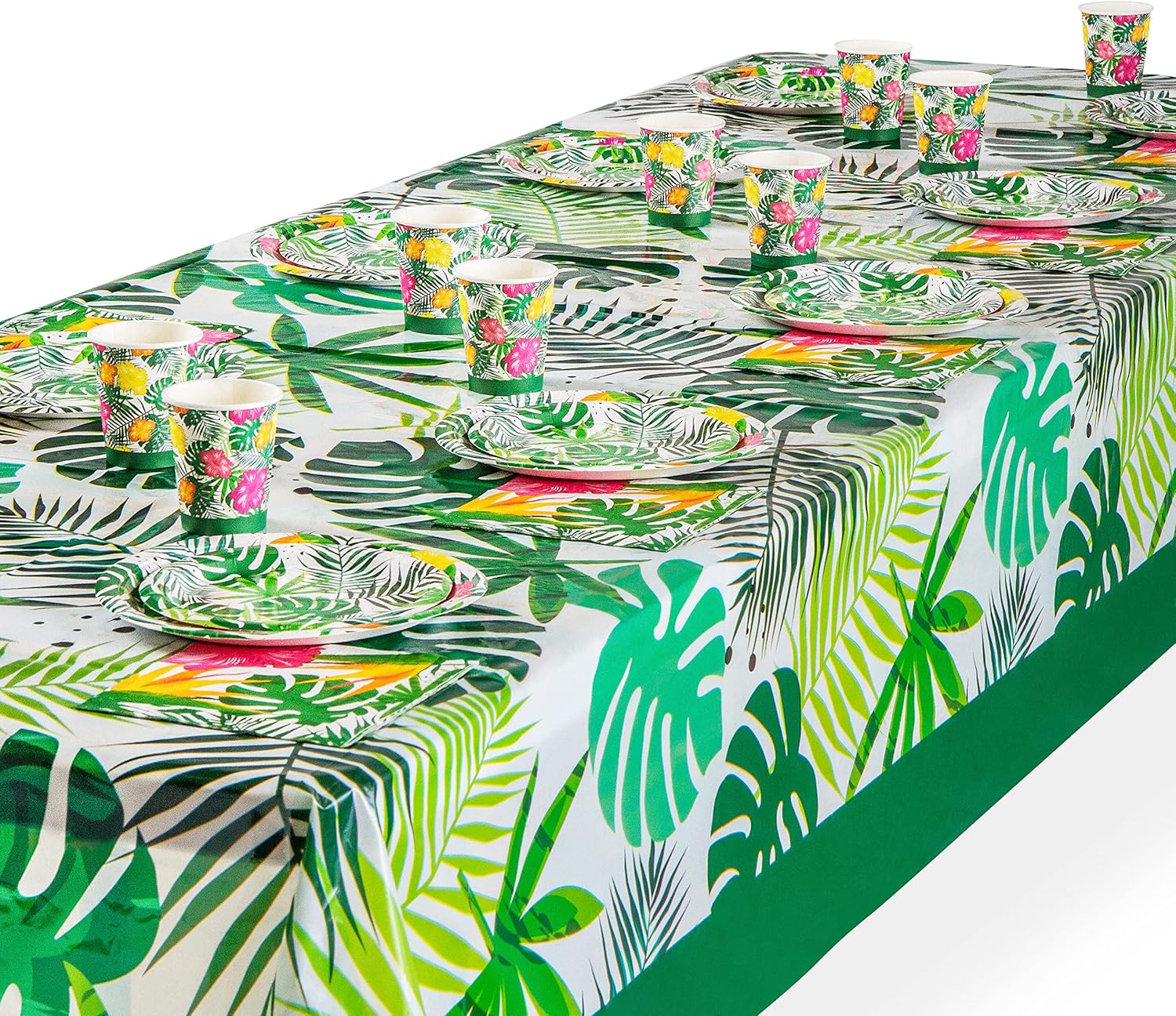 ROYAL BLUEBONNET Luau Tablecloth Set of 2